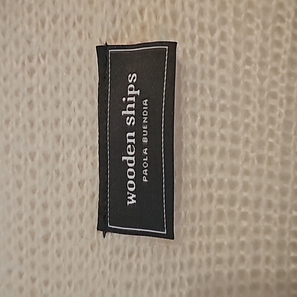 Wooden Ships Pink Lightweight Women's Sweater sz small/medium - Picture 4 of 6